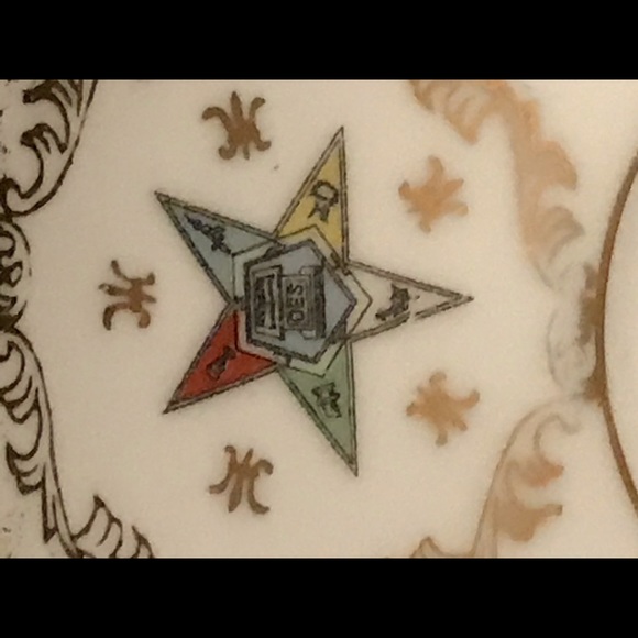 F.N. Kistner “Temple Treasures” OES Masonic Teacup - Picture 5 of 12